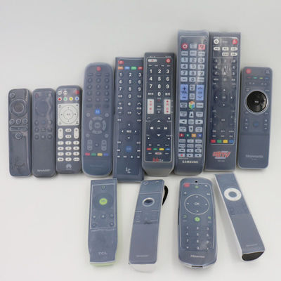 携帯用無味テレビのリモコンの場合、耐久のシリコーンのリモコンの保護カバー