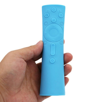 ちり止めTVのシリコーン遠隔カバー反スリップの青く明確で赤い色