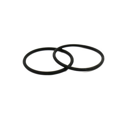 高い伸縮性がある黒く再使用可能な耐久のシリコーンの伸縮性がある毛バンド毛のタイ