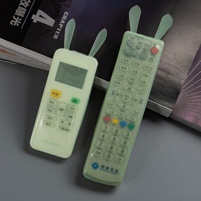 TVのための白熱暗い緑の室内用V字型テレビアンテナのシリコーンの保護カバー/袖/リモート・コントロール箱およびエアコン