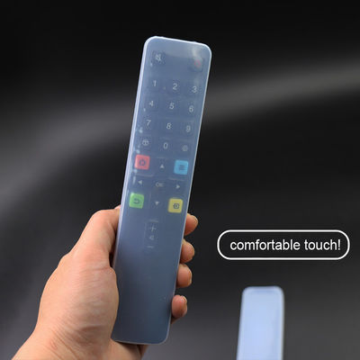 リモート・コントロールTCL RC801Cのための防水ちり止めの透明なシリコーンTVのリモート・コントロール カバー
