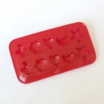 BPAフリーのチョコレートシリコーン製氷型非毒性多形非スティック