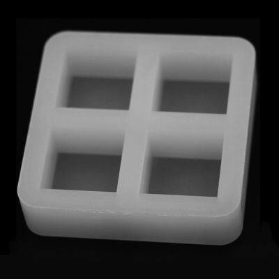 無臭シリコン正方形製氷皿ブロック型 60x60x15mm 多目的