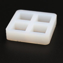 無臭シリコン正方形製氷皿ブロック型 60x60x15mm 多目的