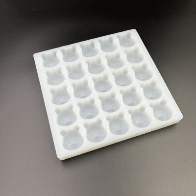 シリコーンのハード・キャンディー再使用可能な無臭の型、25のキャビティ実用的な粘着性くま型