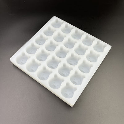 シリコーンのハード・キャンディー再使用可能な無臭の型、25のキャビティ実用的な粘着性くま型