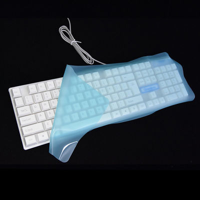 非毒性耐久のキーボード シリコーン プロテクター、防水キーボード保護カバー