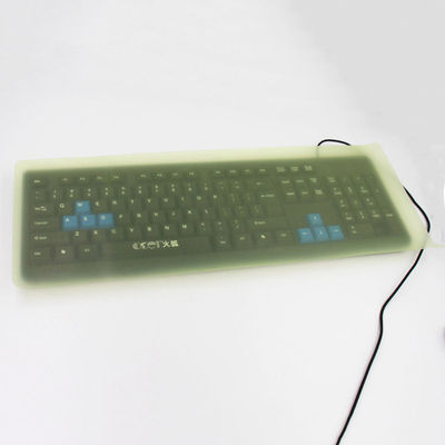 非毒性耐久のキーボード シリコーン プロテクター、防水キーボード保護カバー