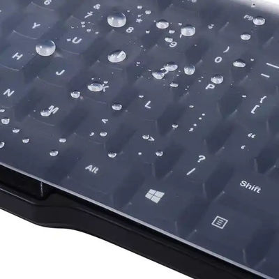 非毒性耐久のキーボード シリコーン プロテクター、防水キーボード保護カバー
